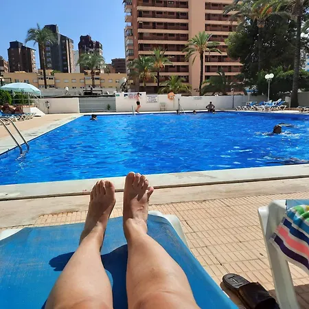 Apartamento Happy Loix Wifi Aa Piscina Parking Gratis Benidorm